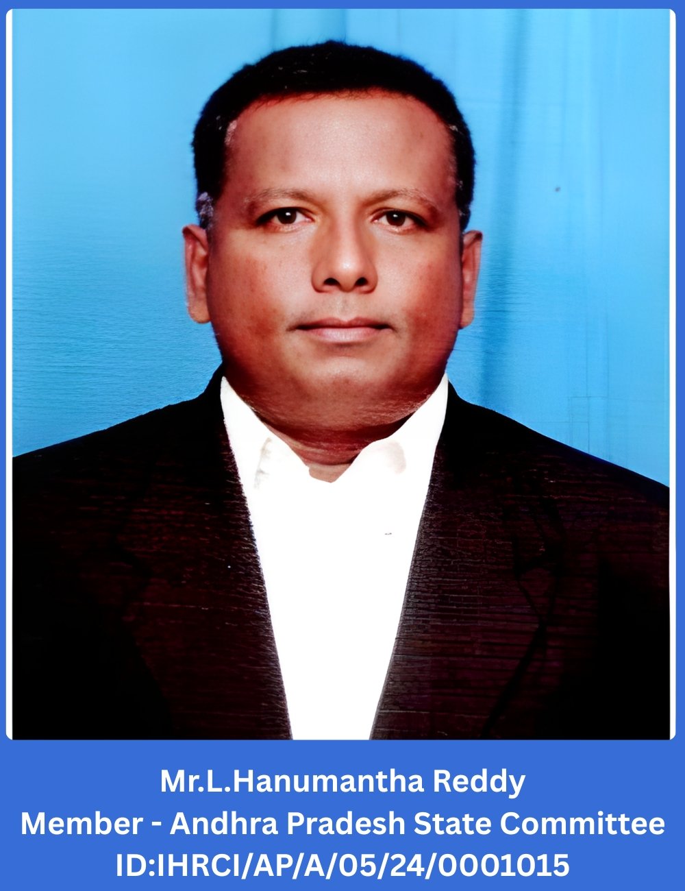 Mr. L. Hanumantha Reddy