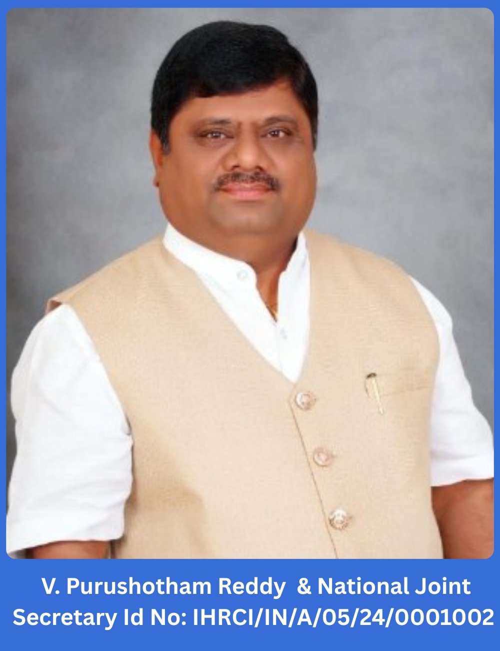 V. Purushotham Reddy