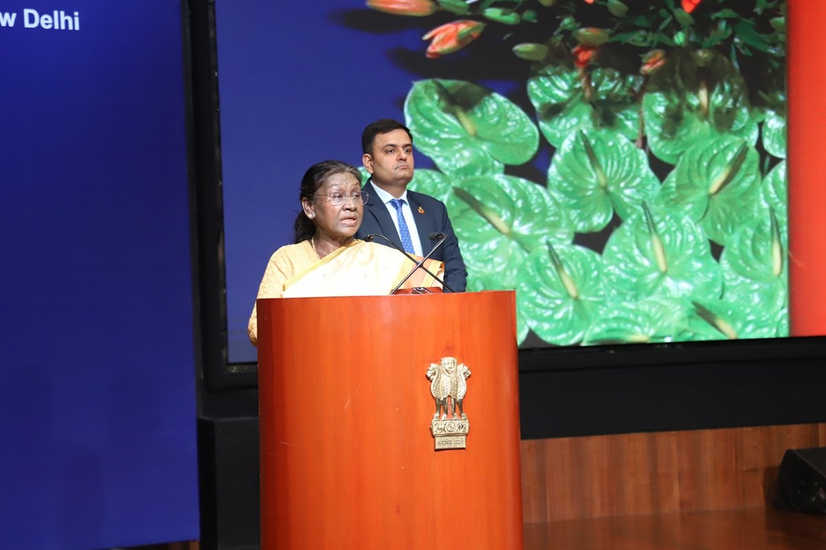 Speech at Podium - Official Event Address