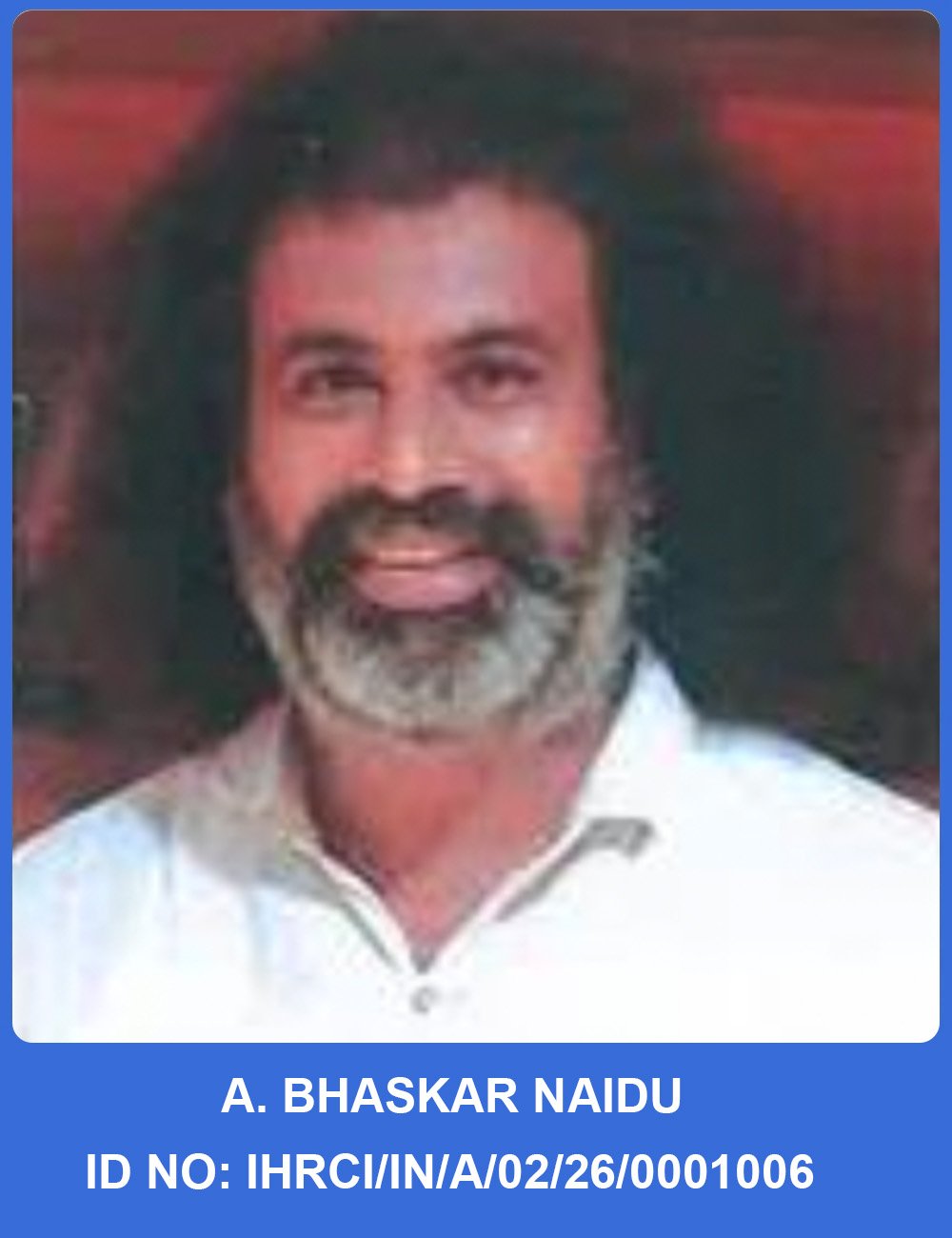 A. BHASKAR NAIDU