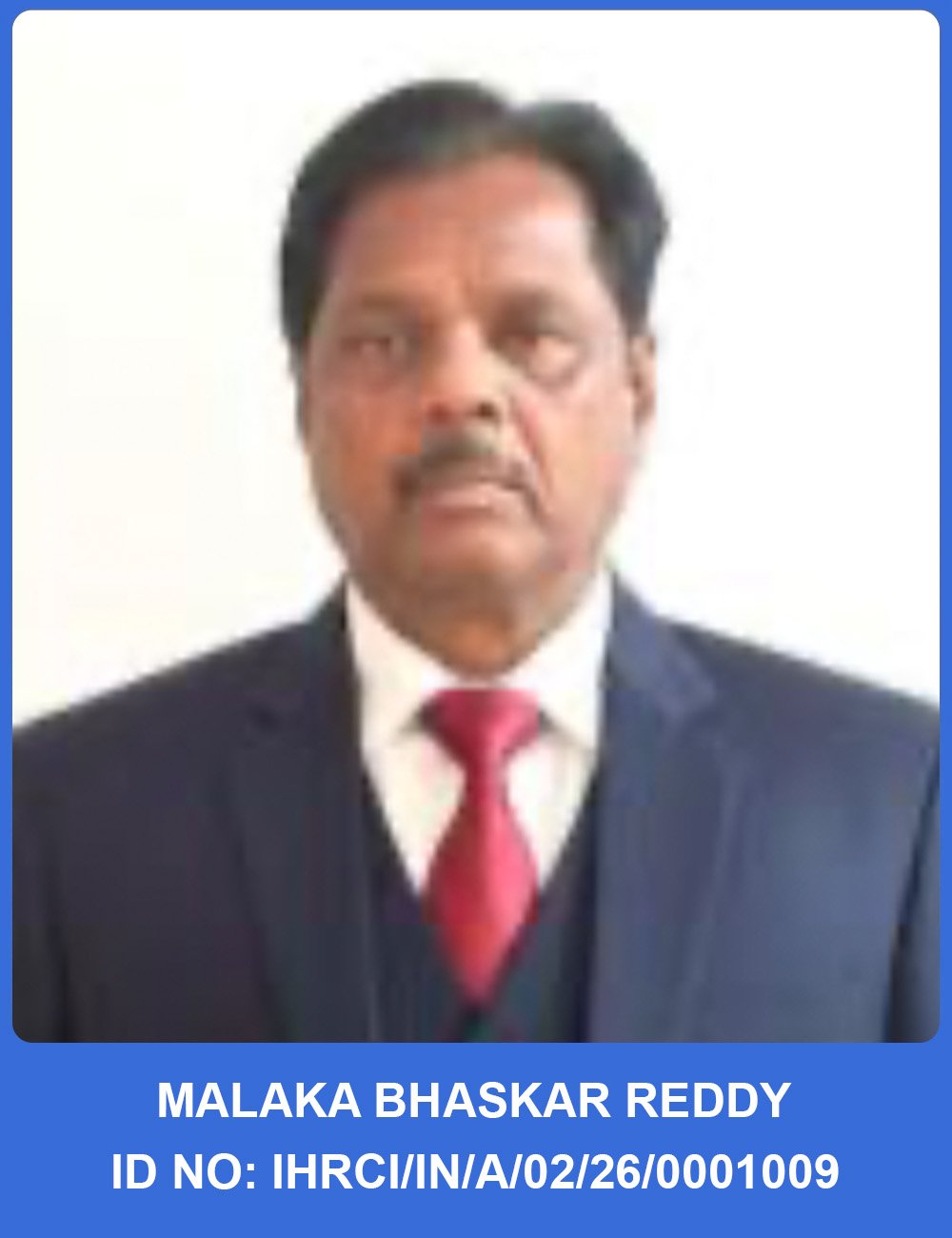 MALAKA BHASKAR REDDY